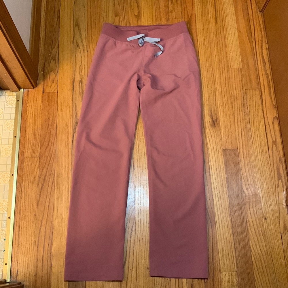 Figs Mauve Basic Livingston Scrub Pants - XS